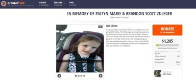 Crowdrise page set up for 3-year-old killed in 1-90 crash | News |  montanarightnow.com