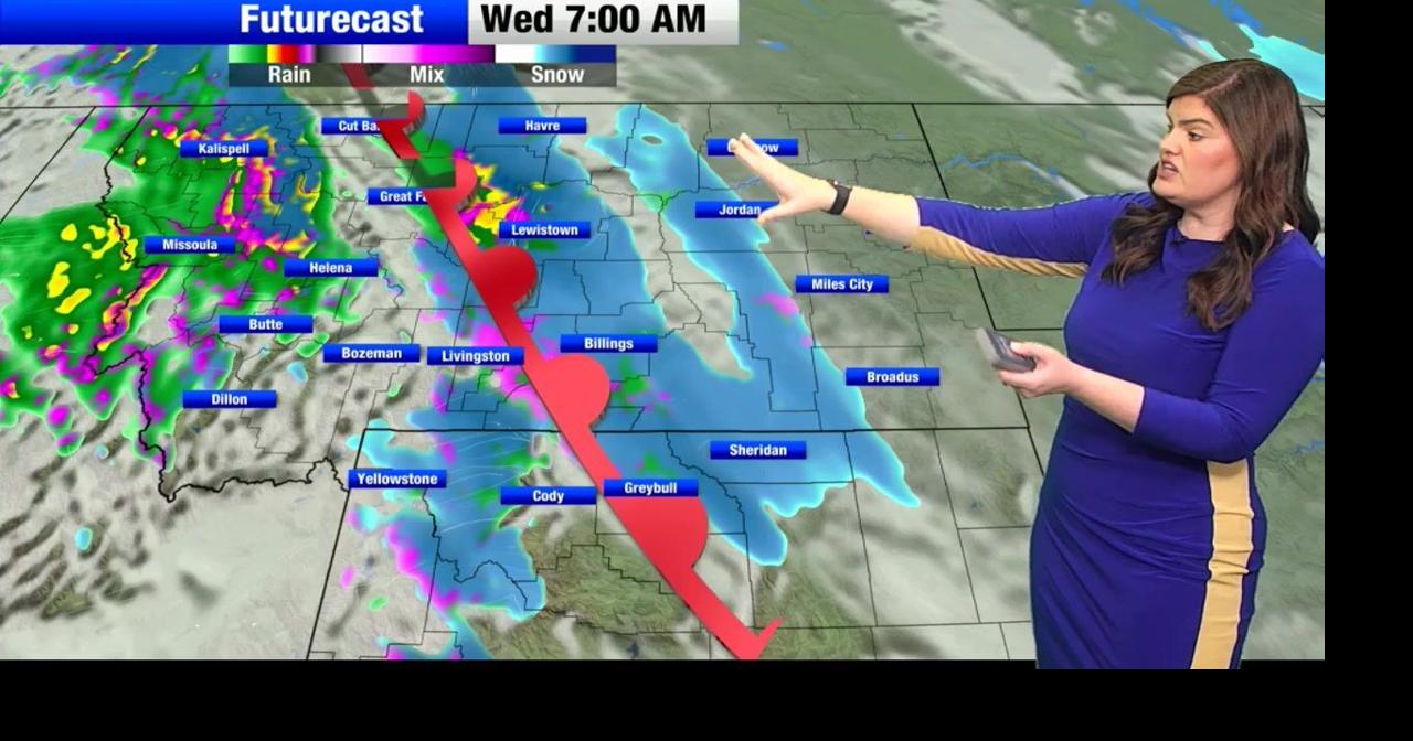 Windy conditions today with an atmospheric river event impacting western Montana through the week