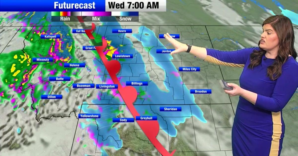 Windy conditions today with an atmospheric river event impacting western Montana through the week
