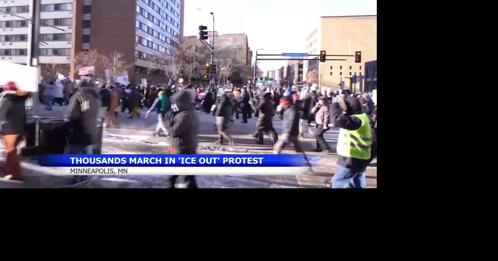 Minneapolis protests ICE presence with economic blackout and rally