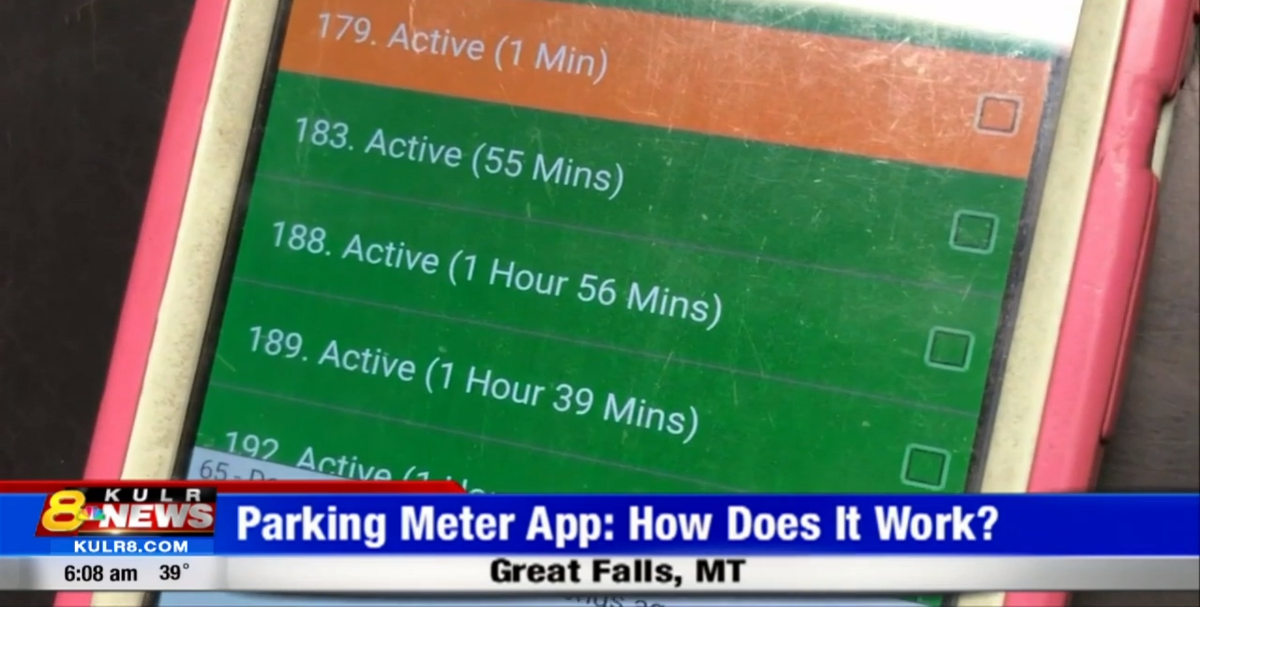 How does the Great Falls parking meter app work? Business