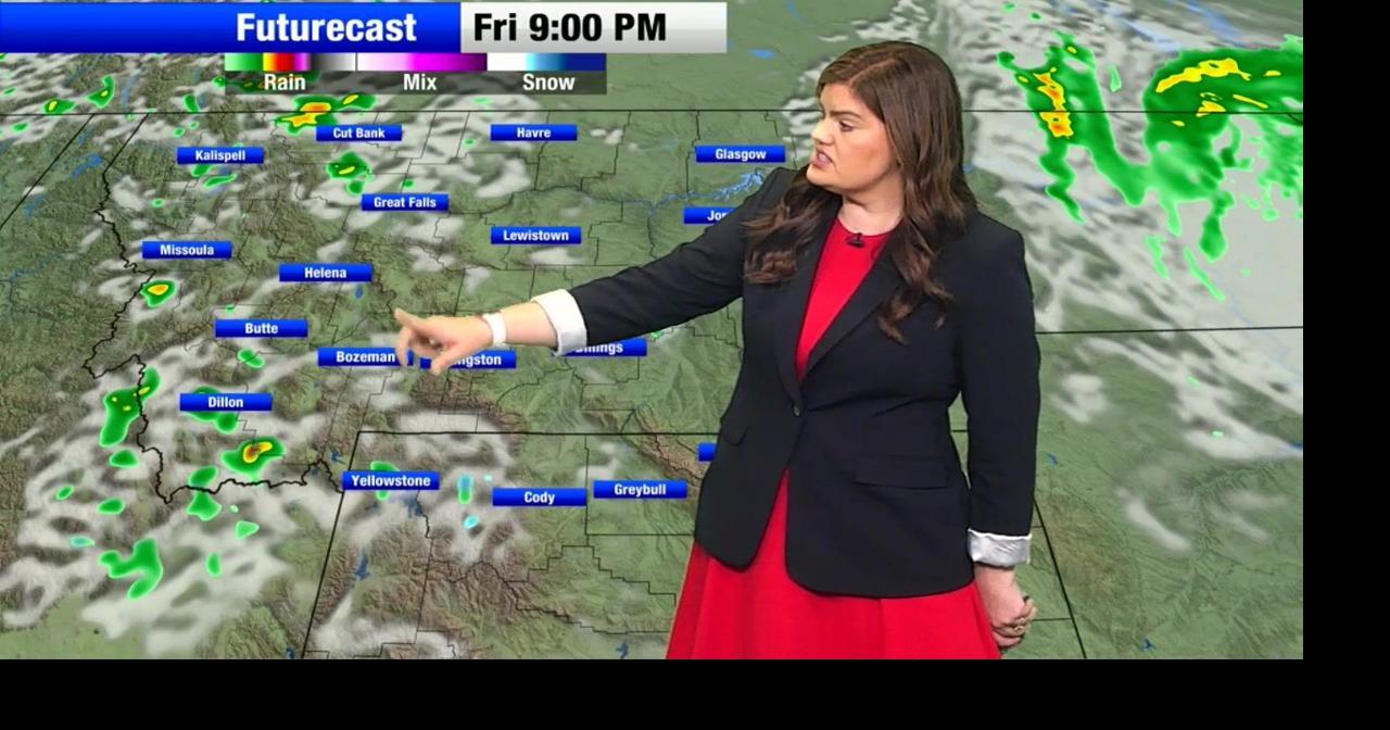 Warming up into Memorial Day Weekend with a chance for showers ...