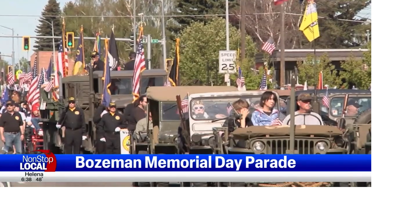 Memorial Day parade marches through downtown Bozeman