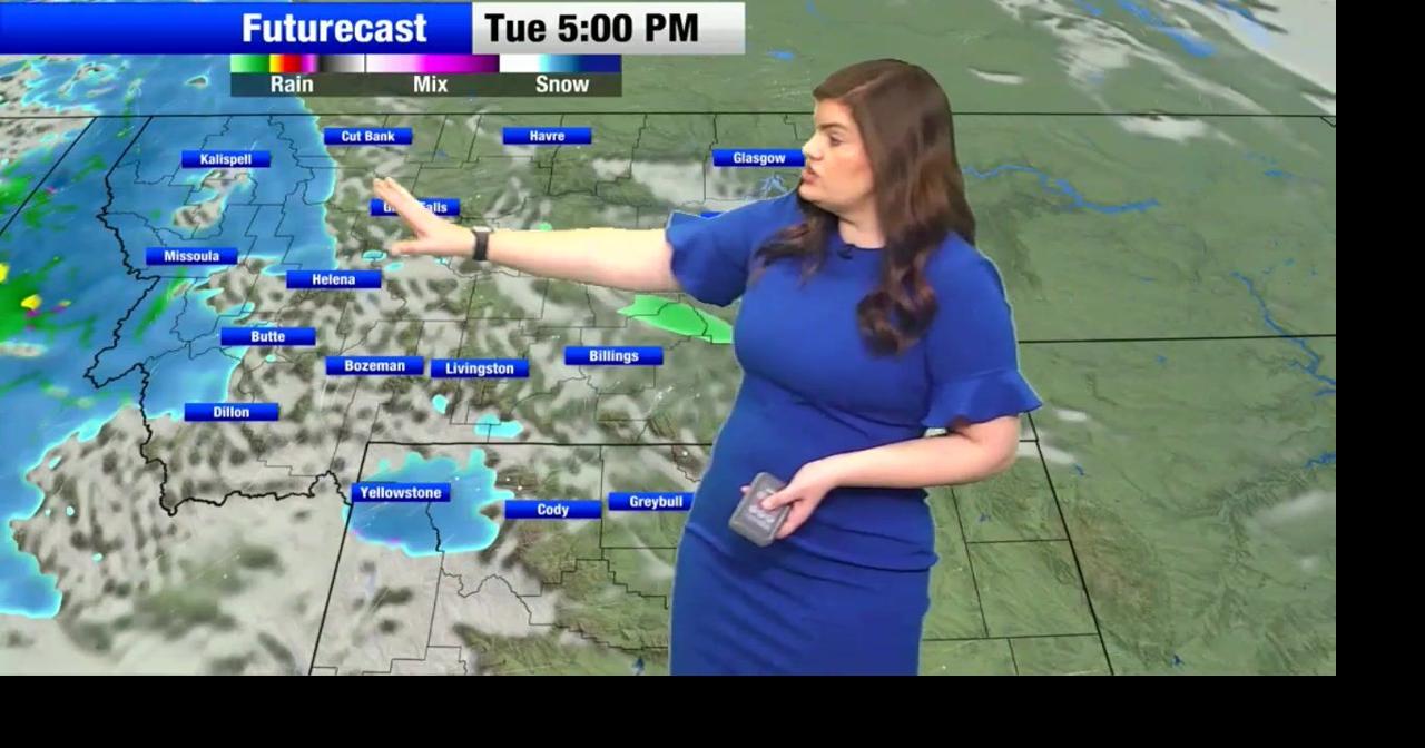 Moderate to heavy snow in the northwest, along with high winds in central Montana will lead to areas of difficult travel