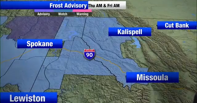Frost possible for some of Montana - Vimarsana News