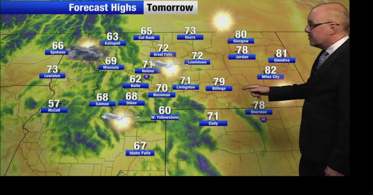 Mountain Snow by the Weekend | Montana Local Weather | montanarightnow.com