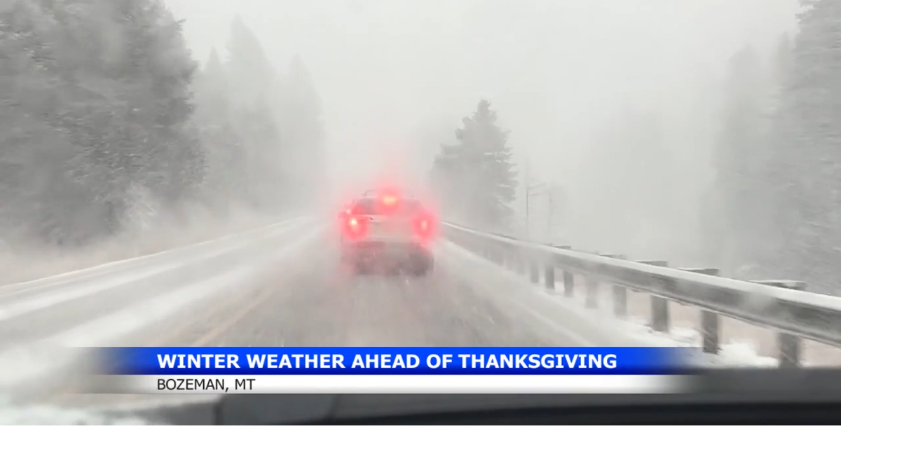 Snowy conditions hit roads in Bozeman and Big Sky | Bozeman News ...