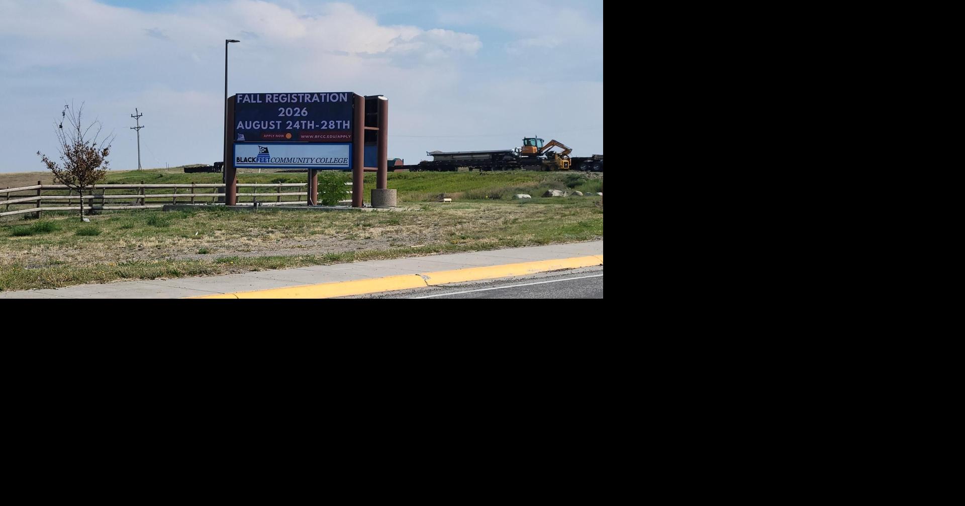 Blackfeet Community College wipes clean $1 million in student debt Aug 26, 2026 Aug 26, 2026 Updated 2 mins ago