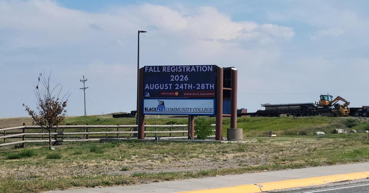 Blackfeet Community College wipes clean $1 million in student debt Aug 26, 2026 Aug 26, 2026 Updated 2 mins ago