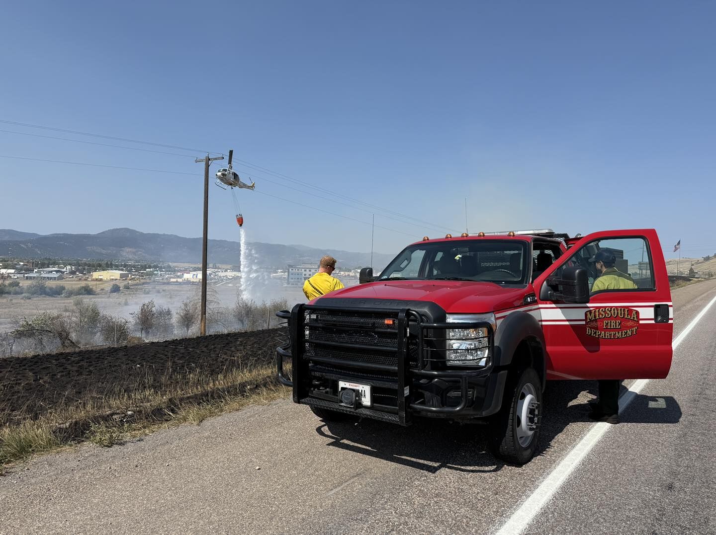 Interstate reopened after fire prompts closure near Missoula | Missoula ...