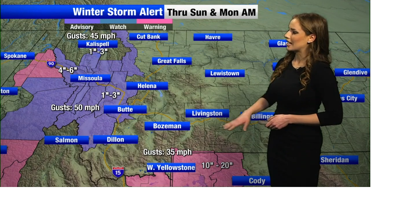 High Winds & Winter Storm Alerts under the Big Sky | Montana Local