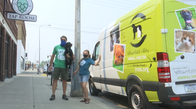 Yvas Celebrated A New Donated Van By Handing Out Pupcicles To Residents And Their Pets Regional News Montanarightnow Com