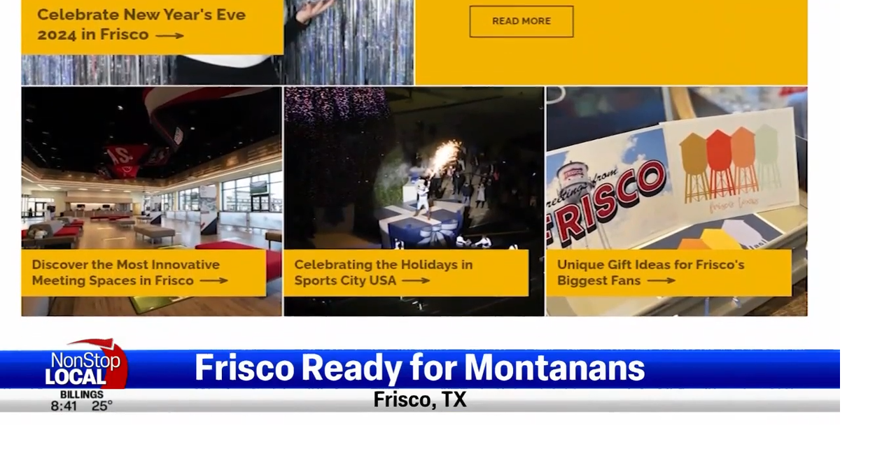 Visit Frisco! Go see the Griz face off in the championship live