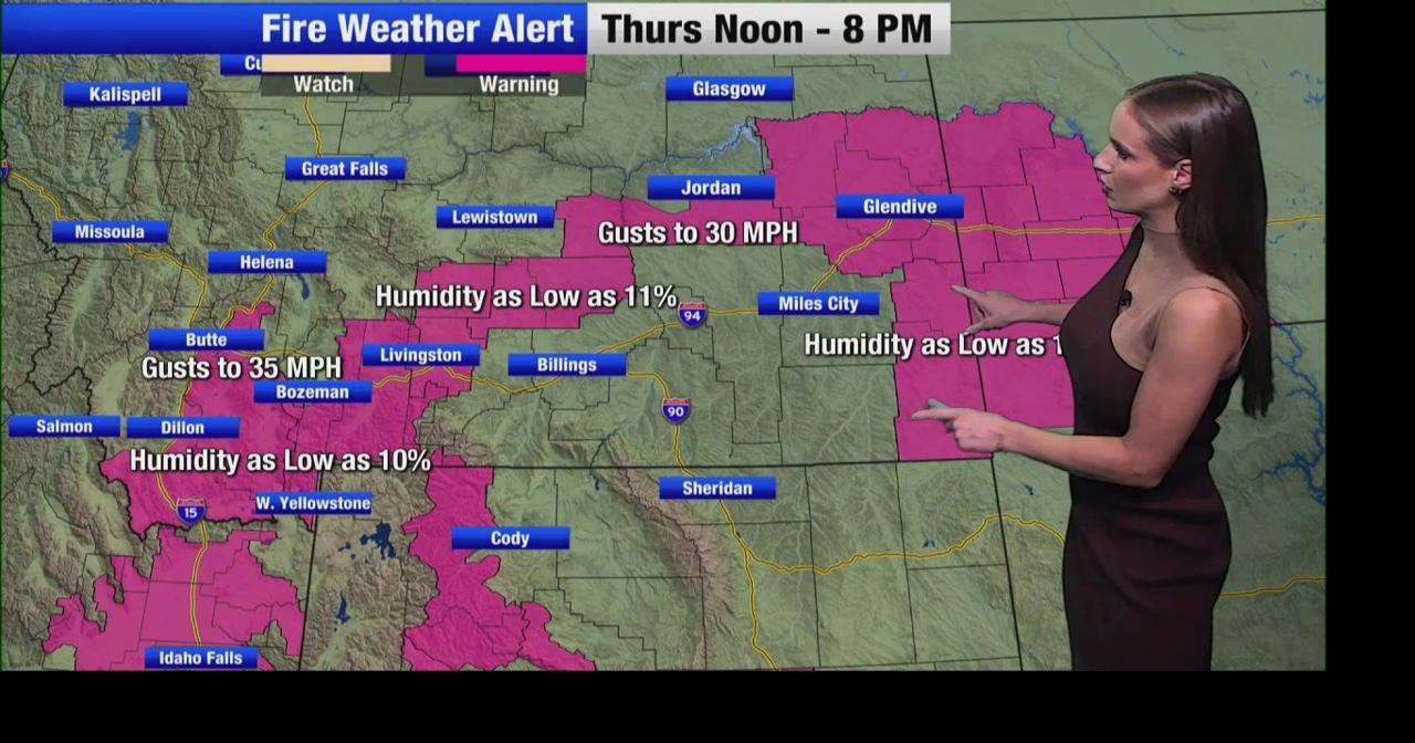 Thursday wind and heat prompt Red Flag Warnings