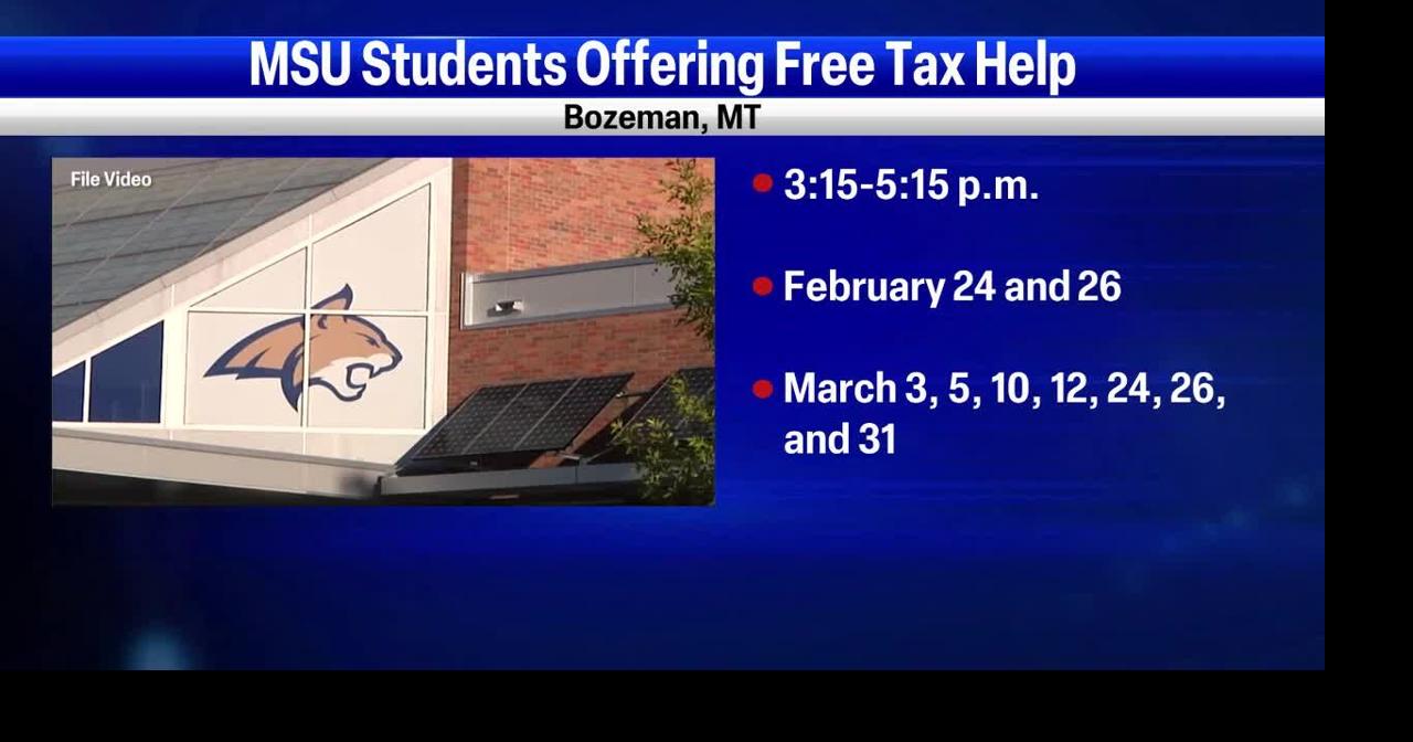 MSU accounting students offer free tax help sessions in February and