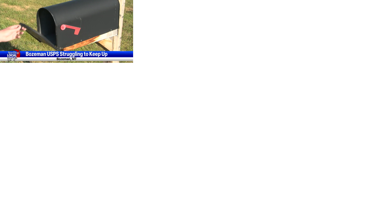 Bozeman residents experience mail delays due to short-staffing - Vimarsana News