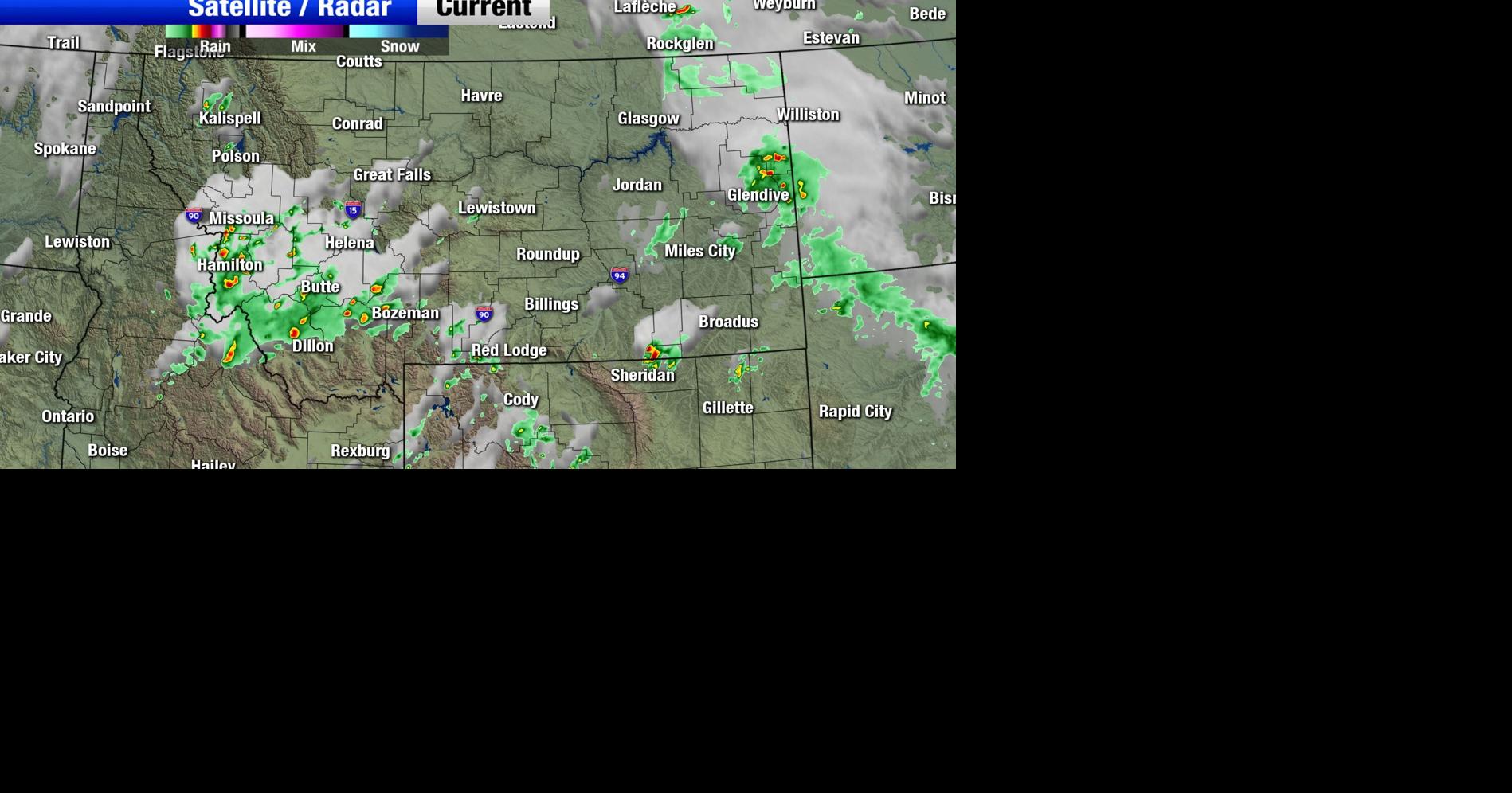 Severe thunderstorm watch in effect for multiple Montana counties until ...