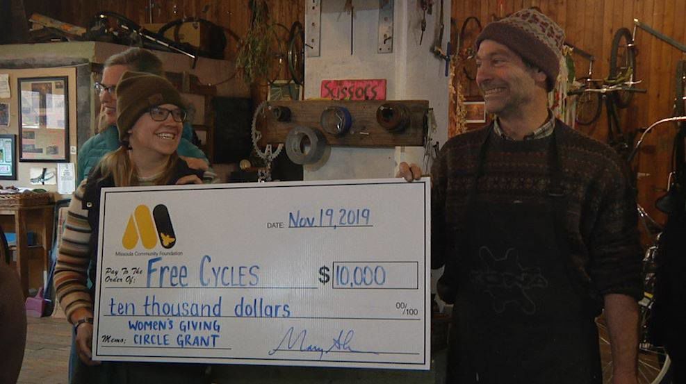 Free Cycles Receives 10 000 Grant Abc Fox Missoula Montanarightnow Com