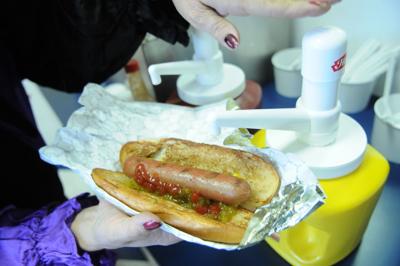 Nathan's hot dog