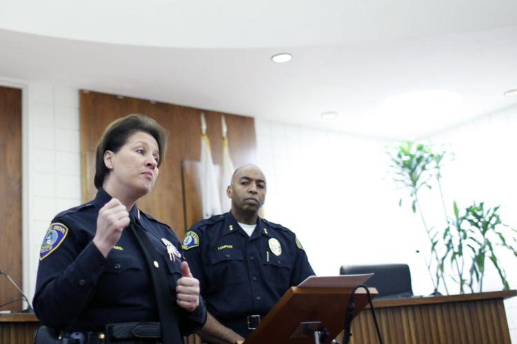 Seaside Police Chief Vicki Myers