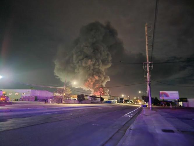 Taylor Farms fire
