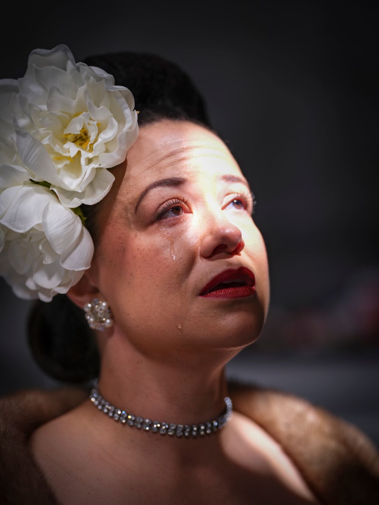 Malinda DeRouen plays Billie Holiday, a.k.a. Lady Day