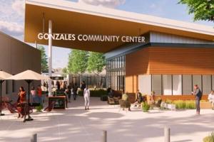 Image for display with article titled Community Center Construction in Gonzales Will Start in May.