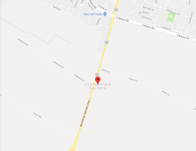 Map of Springtown intersection