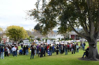 Occupy Monterey camp at Veterans Park struggles to integrate homeless.  