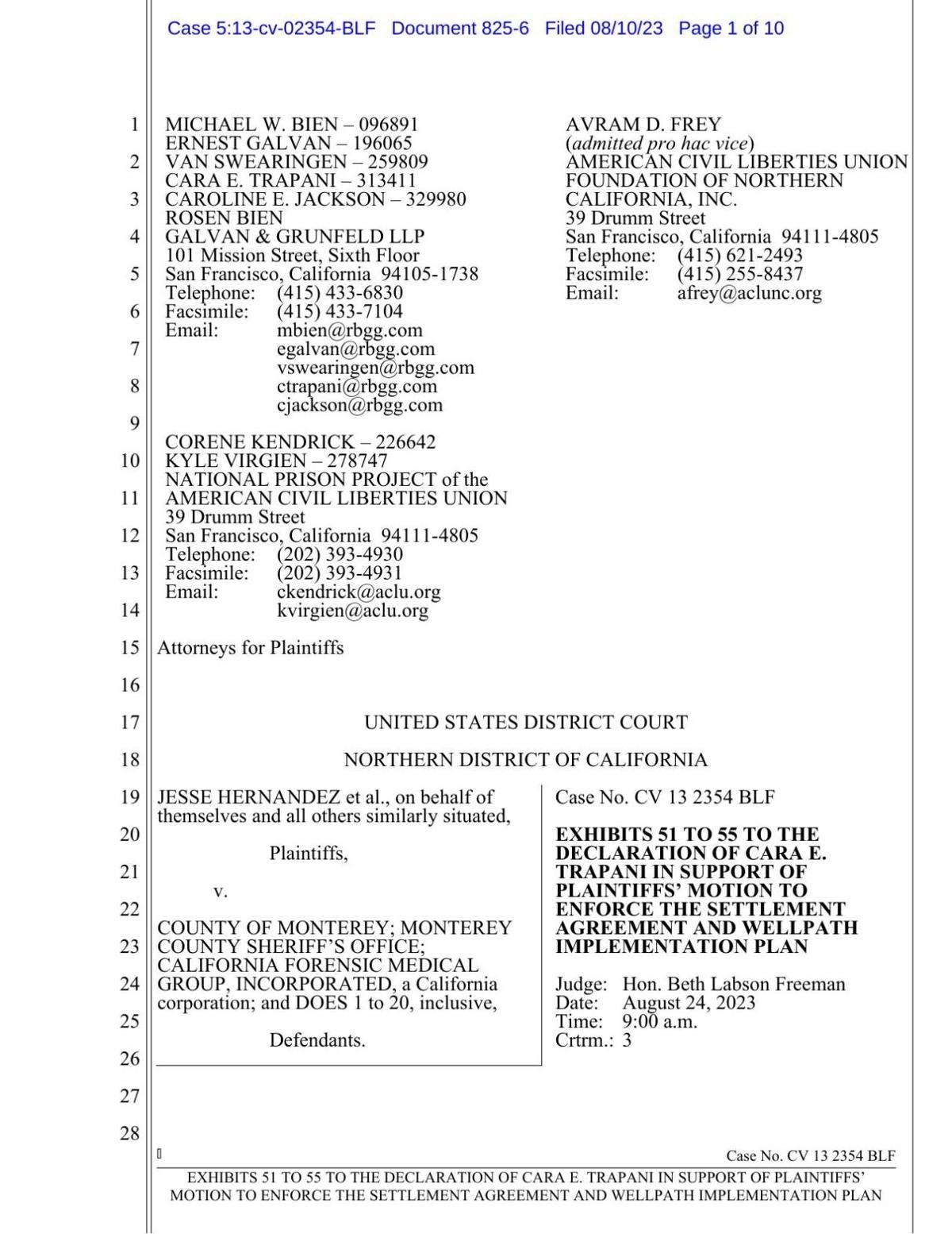 Monterey County Jail Health Care Failures Exposed Cover
