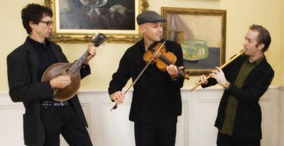 Celtic trio Molly’s Revenge helps celebrate the birthday of Scotland’s most famous poet, Robert Burns.  