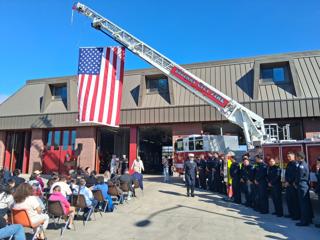 Salinas honors 9/11 heroes at the 25th anniversary ceremony.