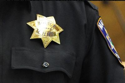 Marina police badge