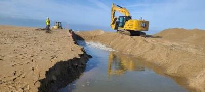 Salinas River intentional breach