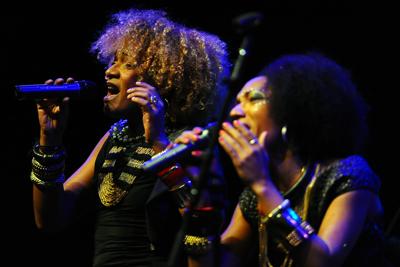 Photos from Les Nubians kicking off a soulful Friday night in Monterey.  