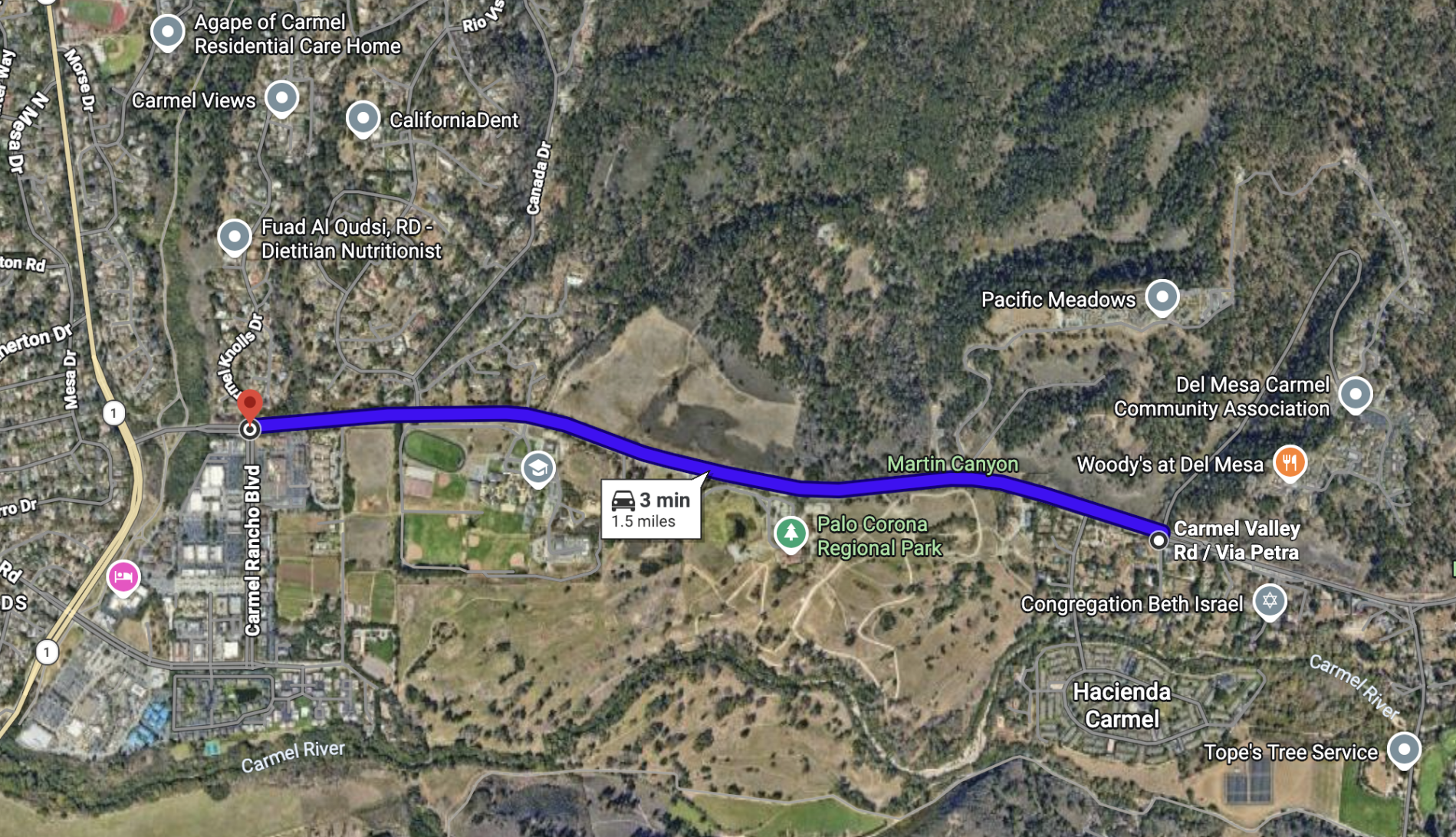 Carmel Valley Road resurfacing project