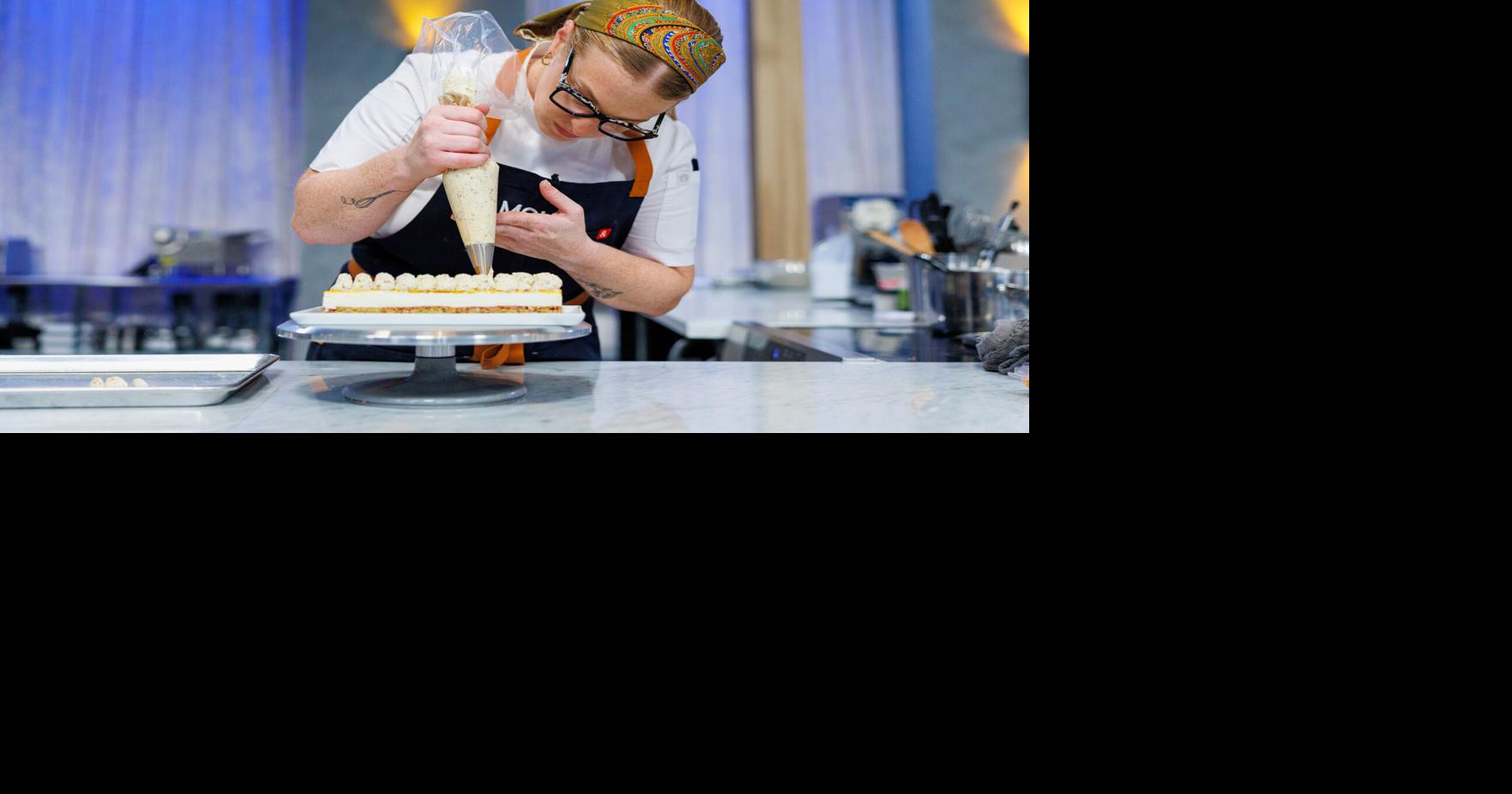 A local pastry chef competed for $50,000 on Food Network. Starting tonight we can see how she did.