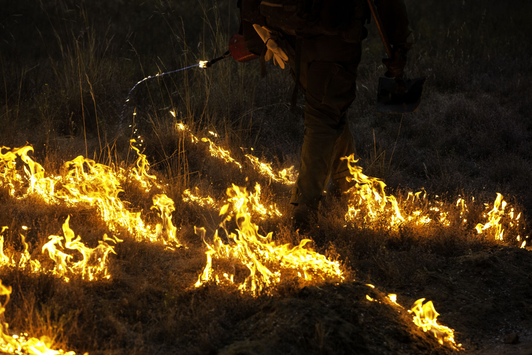 SLIDESHOW: Firefighters Perform A Controlled Burn On The Southeastern ...