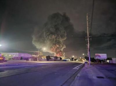 Fire at Taylor Farms’
