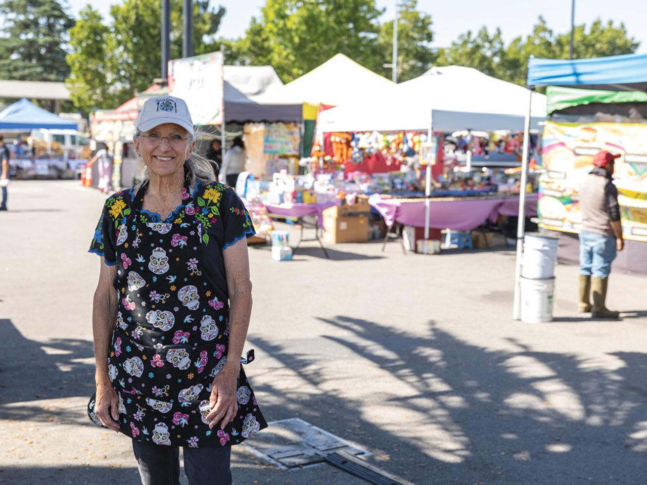 King City’s outdoor food market, La Cocina, has become a regular gathering place.