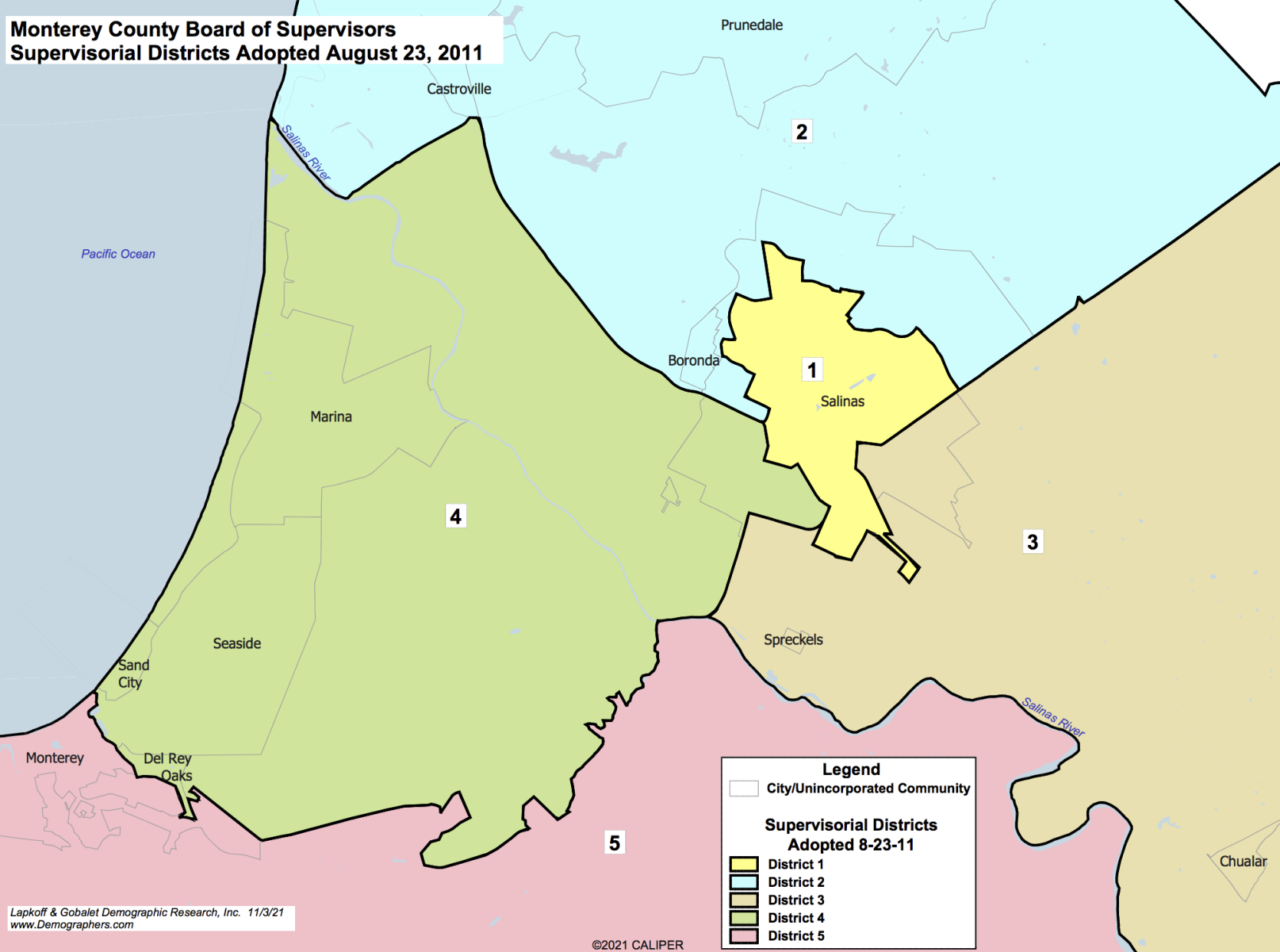 Proposed redistricting map