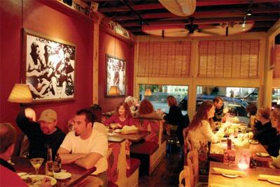 Hula’s wows with great food and a kicky atmosphere.  