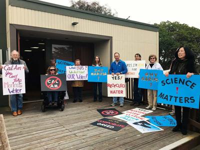 Marina protest