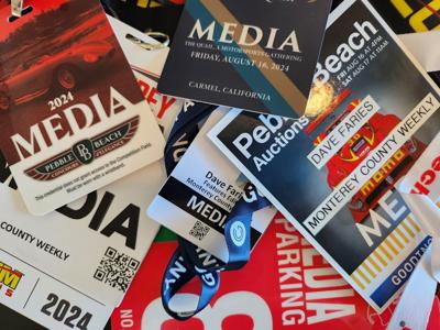 Pile of Media Passes