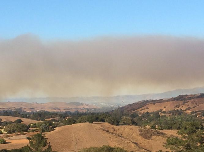 Smoke plume