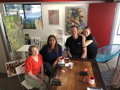 Carly Ganley, Shagufta Khan, Andrew Jackson, Michelle Robertson