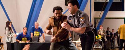 David Mamet’s Redbelt gives kung fu films a kick.  