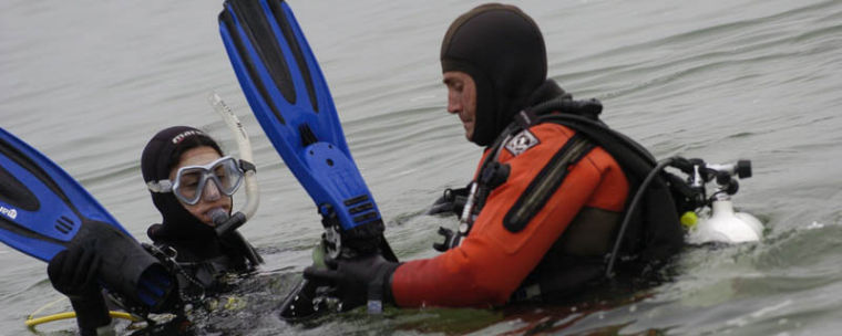 A reporter learns what it takes to scuba beneath the sea.  