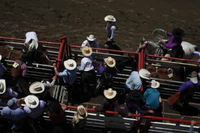 Rodeo sea of hats