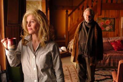 Julie Christie stares down the clock in  
